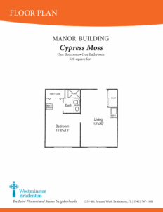 Cypress moss floor plan