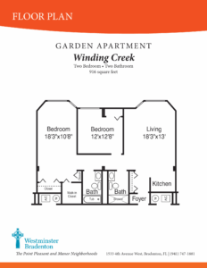 Winding creek floor plan
