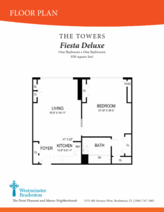 Fiesta deluxe floor plan