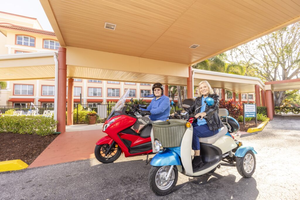 Seniors ready for a ride