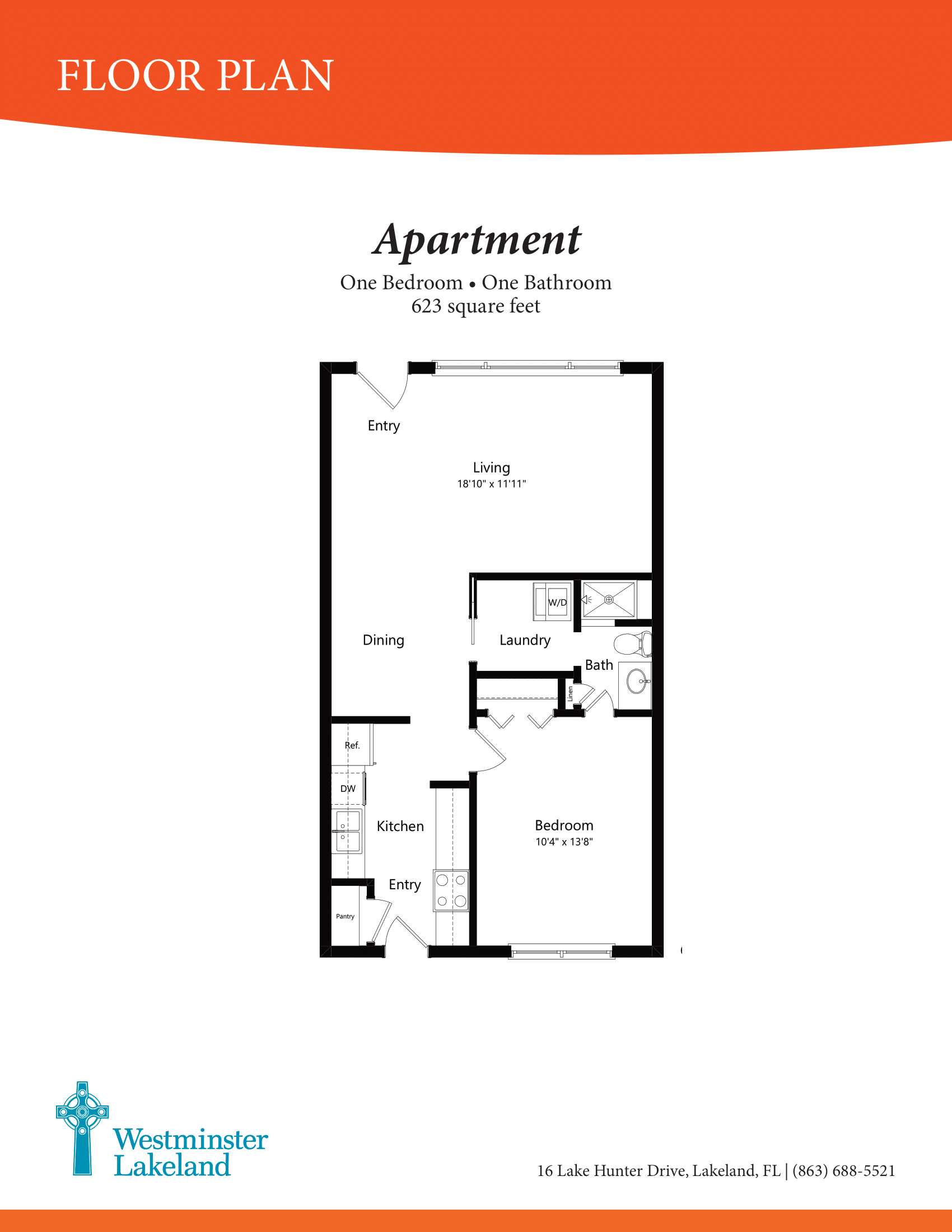 Apartment floor plan