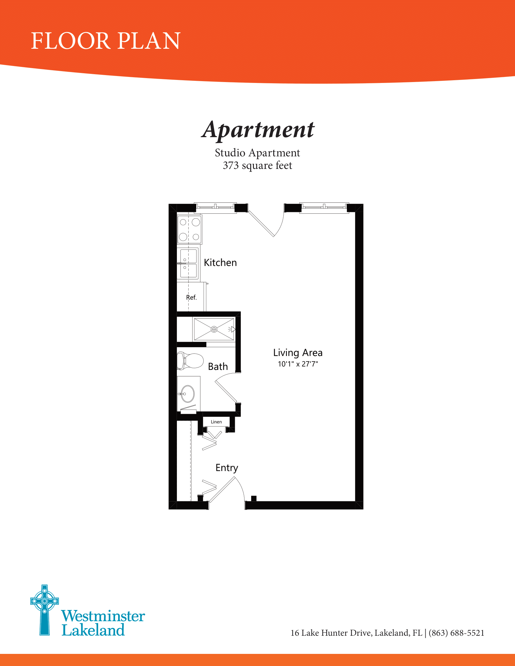 Apartment floorplan