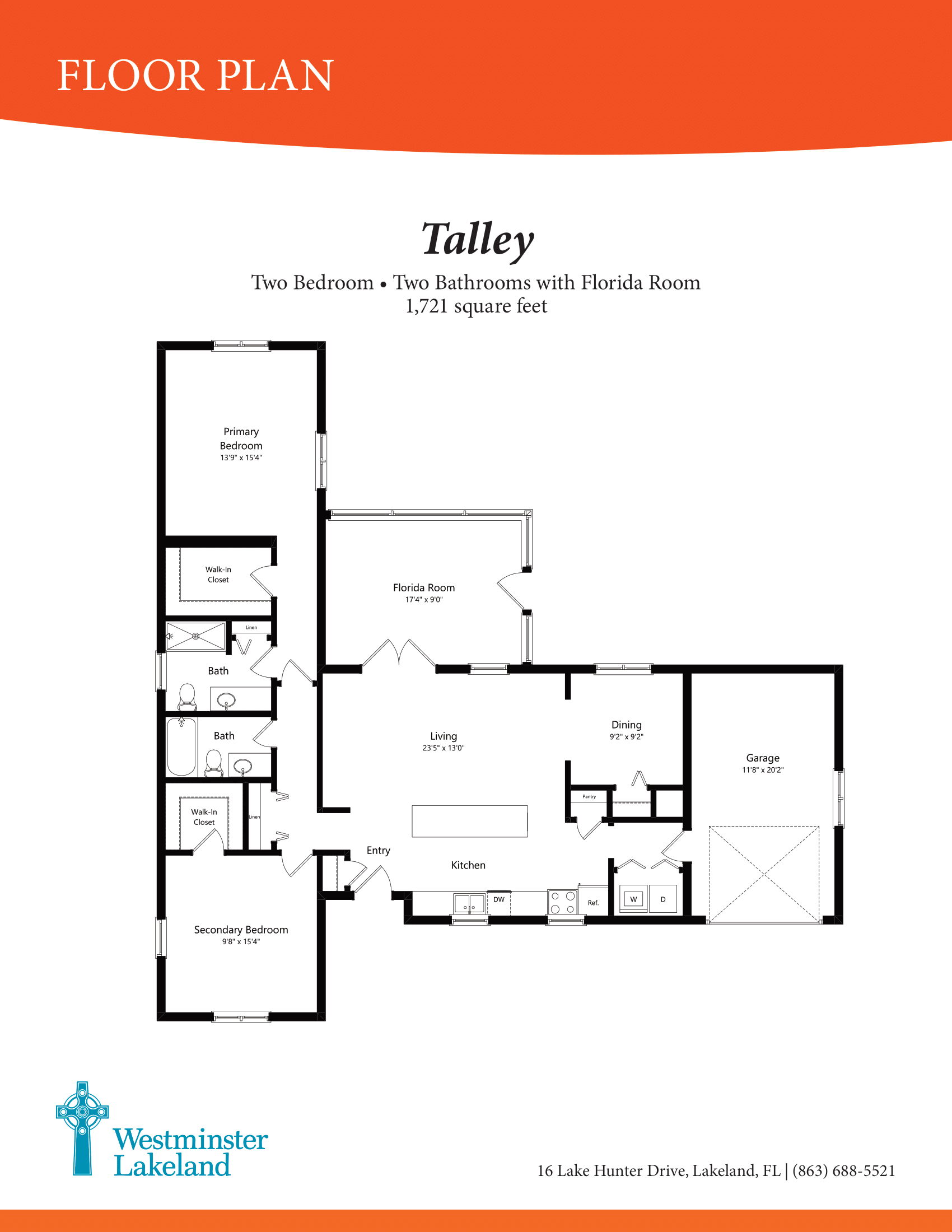 Talley floorplan