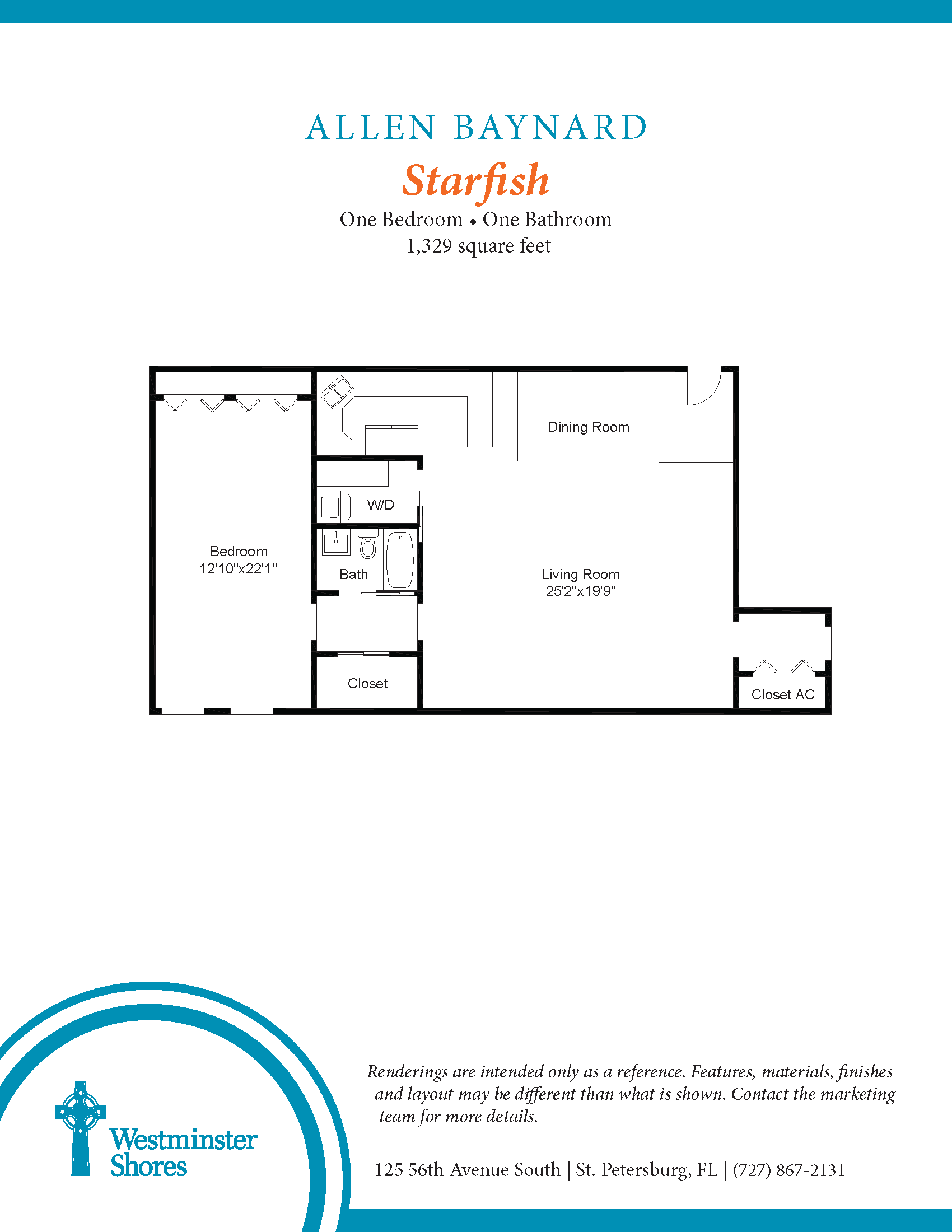 Starfish Floor Plan