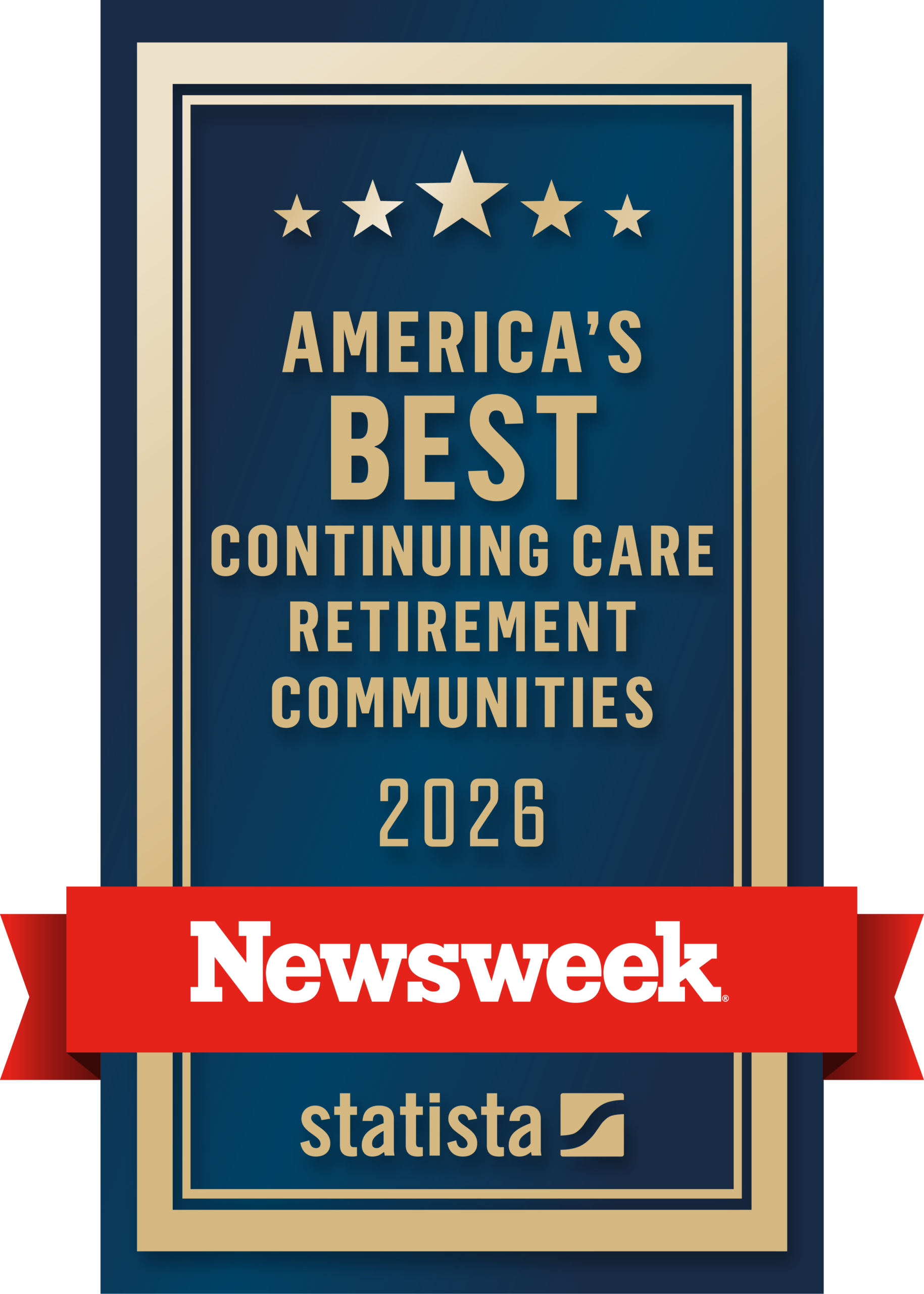 Newsweek America's Best Continuing Care Retirement Communities 2026