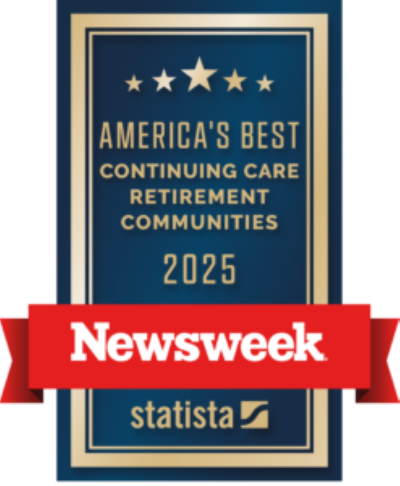 America's best continuing care retirement communities badge