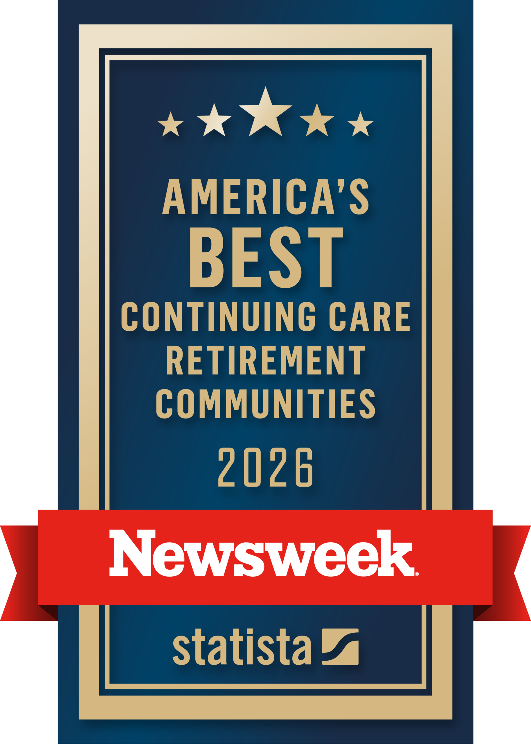 Newsweek America's Best Continuing Care Retirement Community 2026