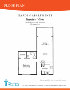 Garden View floorplan