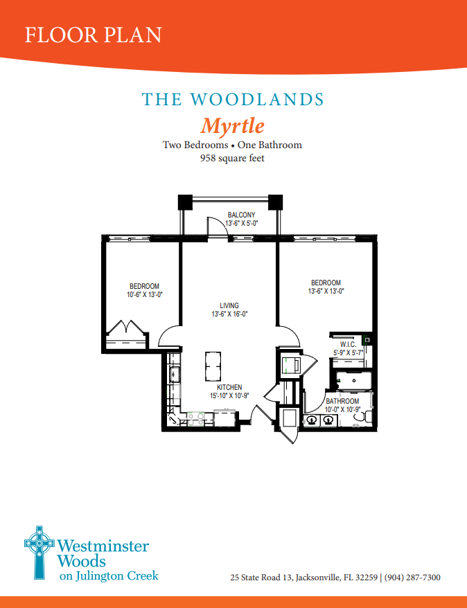 Woodlands Myrtle floor plan
