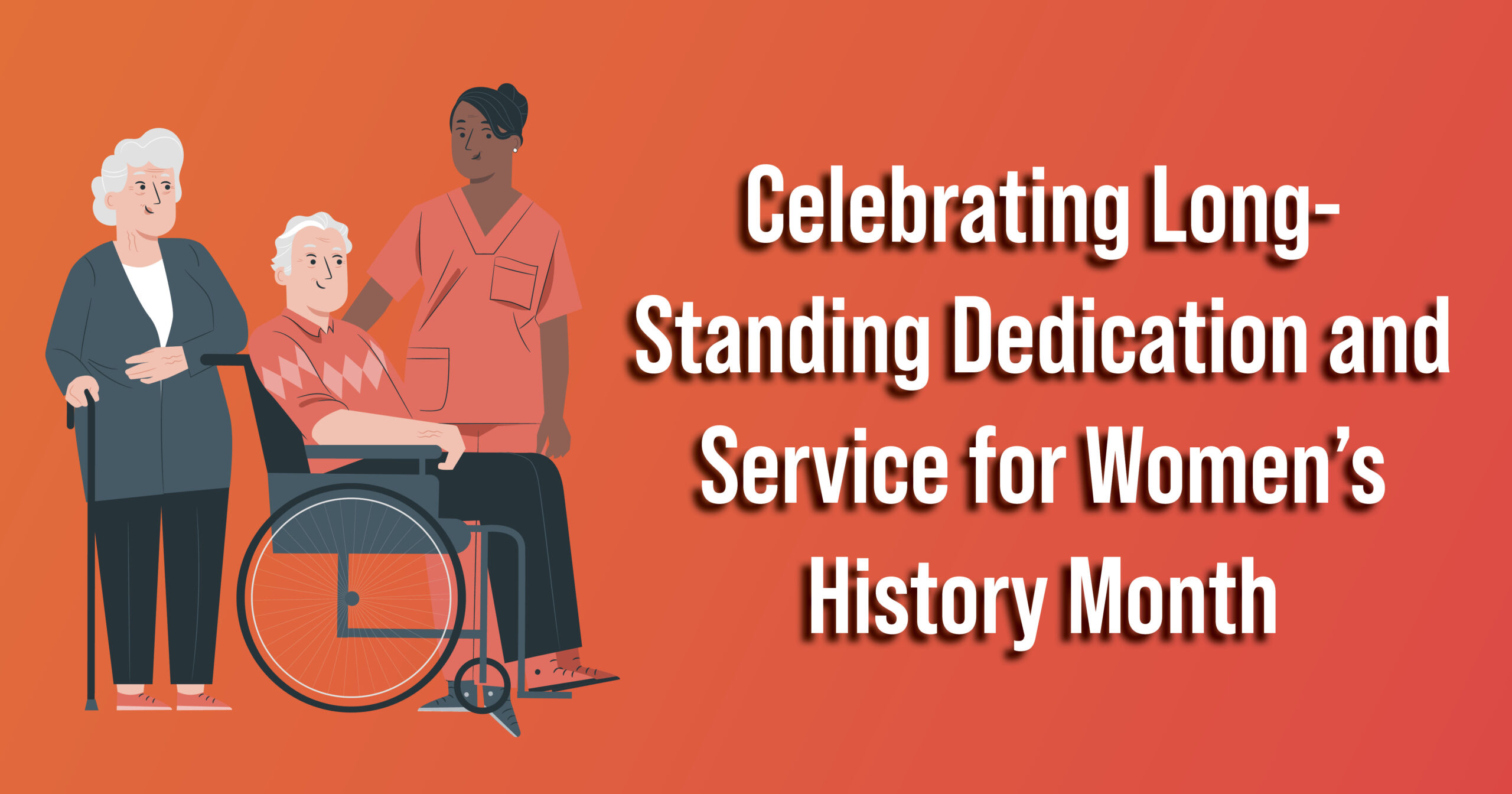 Women's History Month Long Standing Graphic Westminster Communities of Florida