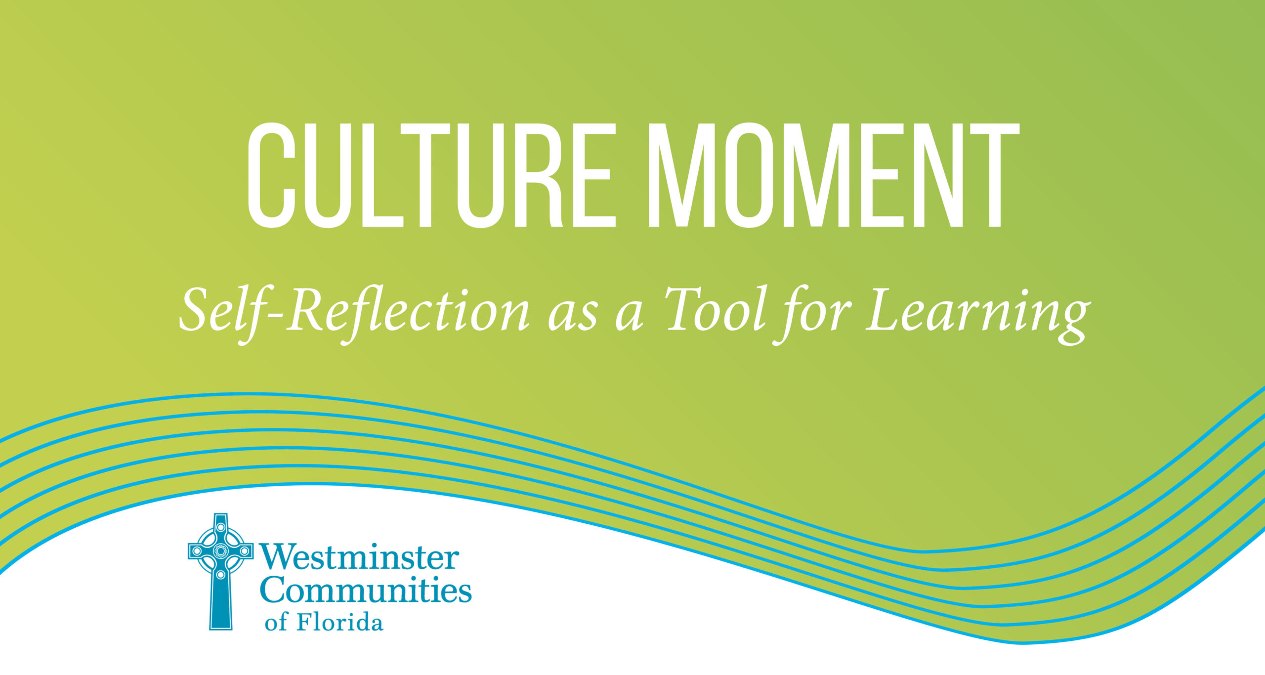 CULTURE MOMENT:  SELF-REFLECTION