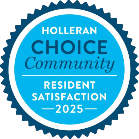 Holleran resident satisfaction award badge
