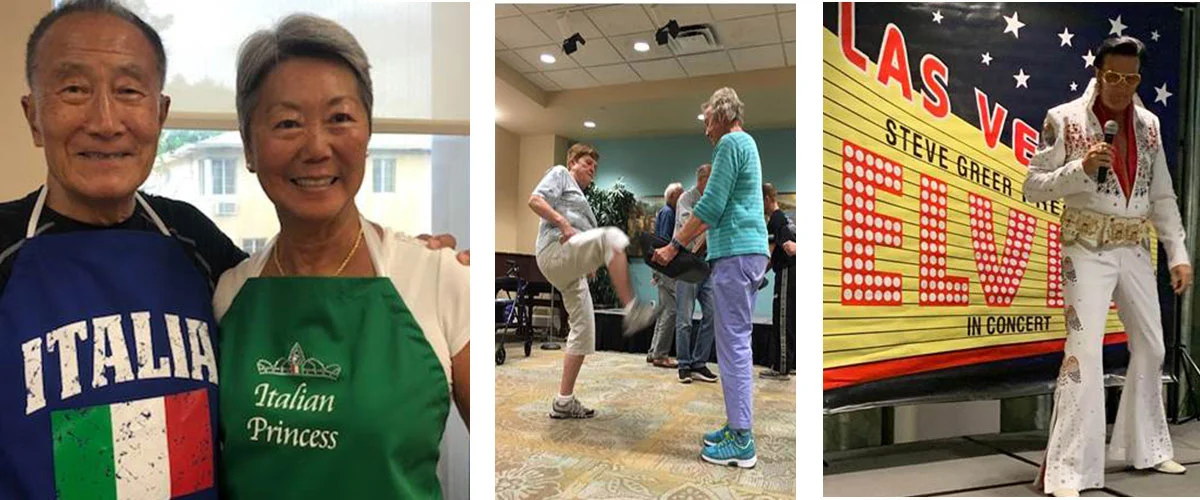 Photos showcasing The World Around You at our communities in August.