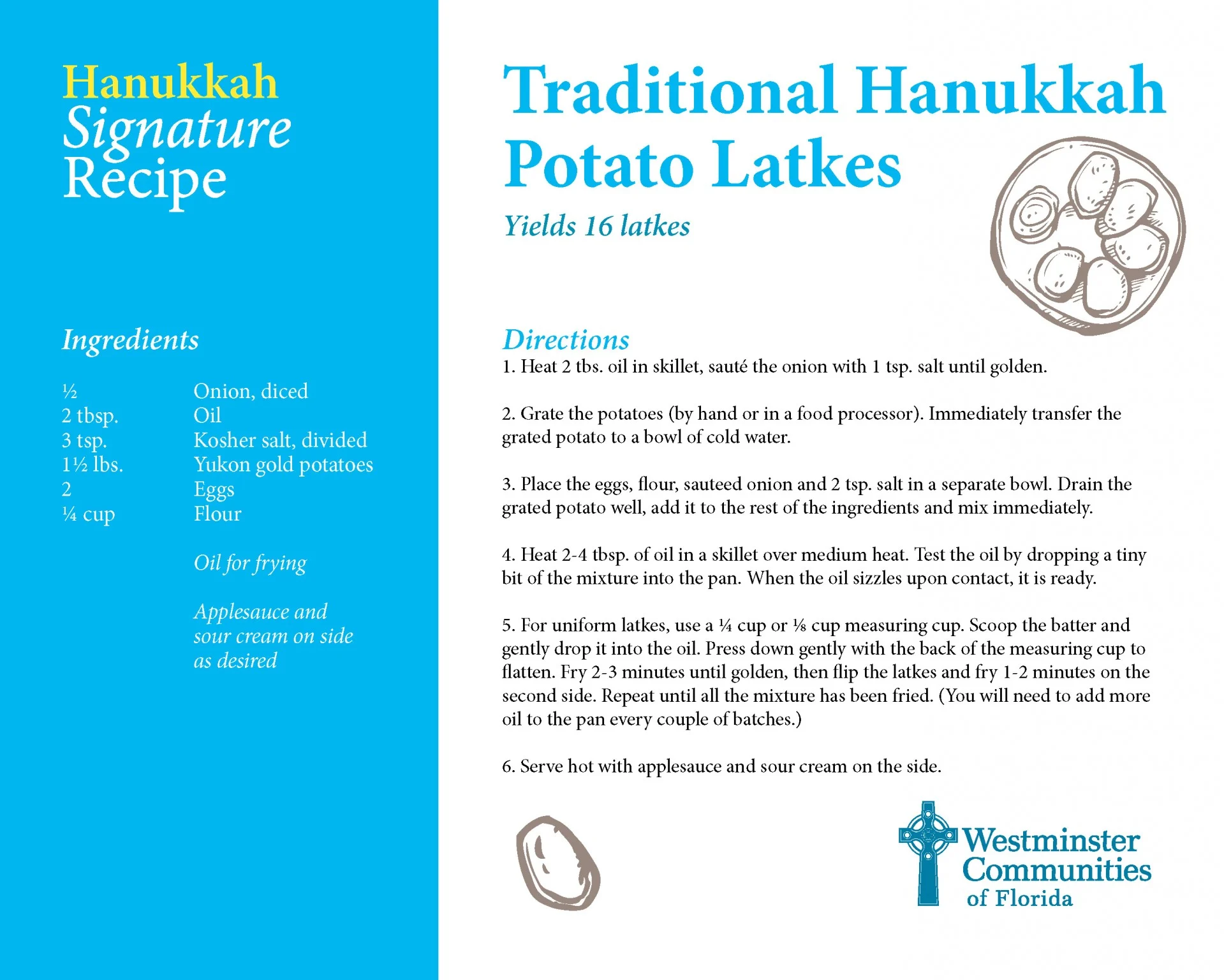Hanukkah Signature Recipes Latkes